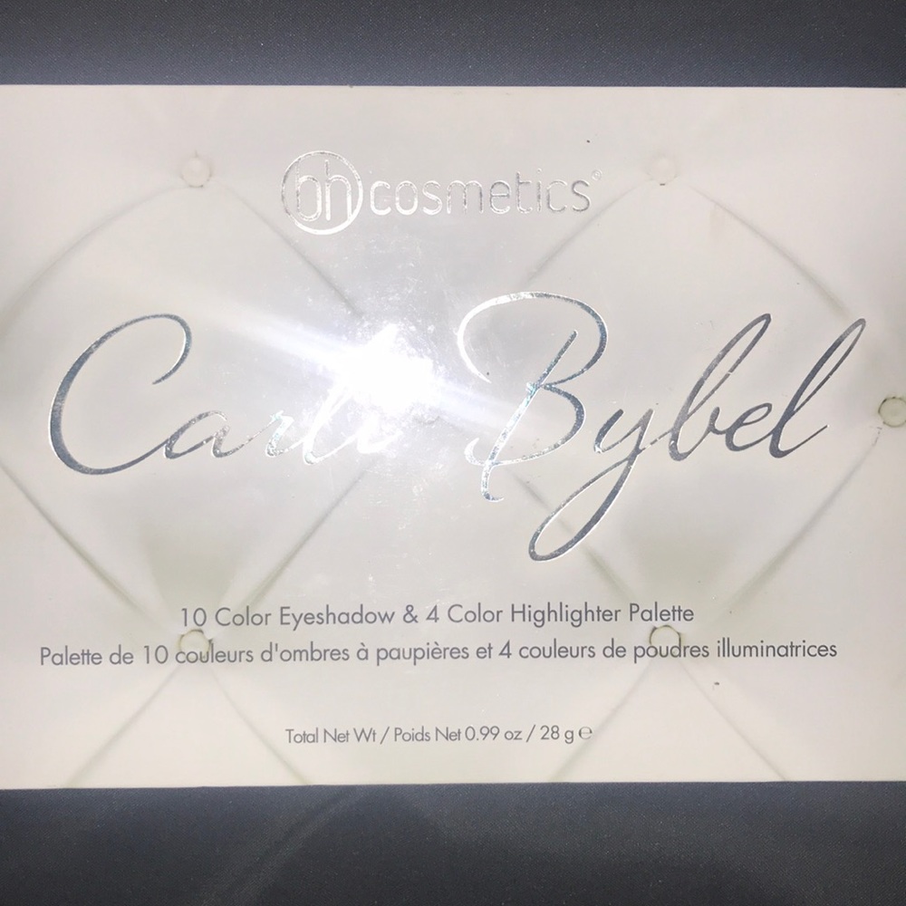 Carlie Bybel BH Cosmetics Palette